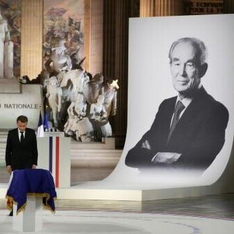 Badinter advocated for 'causes that transcend centuries', Macron said